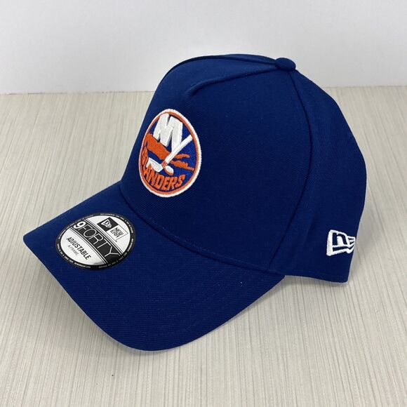 New Era Adult New York Islanders Blue 9Forty A-Frame Snapback Adjustable Hat NEW - Picture 3 of 6